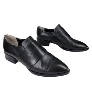 Tony Bianco Loafers 6.5 Womens Dilla Slip On Black Leather Australia‎ Pointed